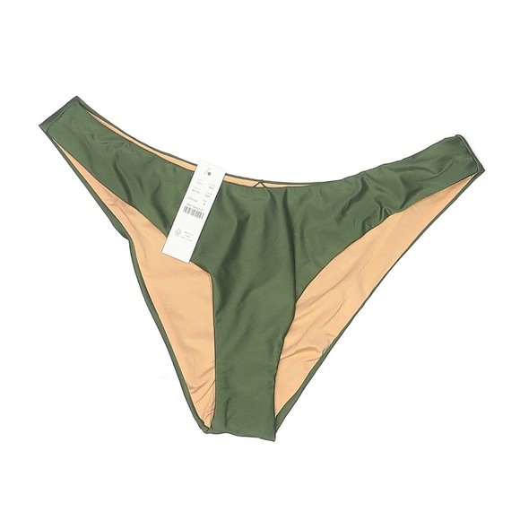 J. Crew Other - NWT J. Crew Green High Leg Linned Bikini Bottoms